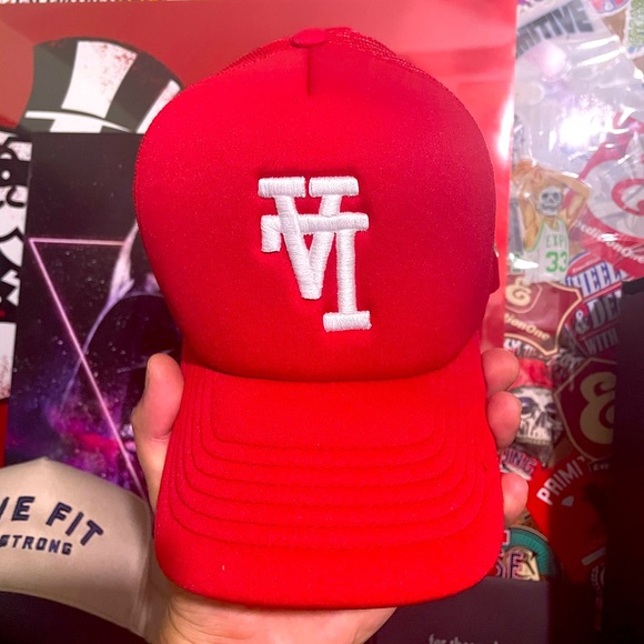 KTH Kill The Hype Upside Down LA Dodgers Trucker - Picture 2 of 3